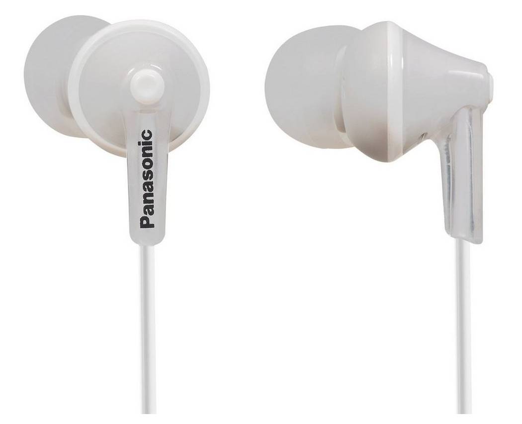 Panasonic RP-HJE125E In Ear Kopfhörer kabelgebunden Weiß