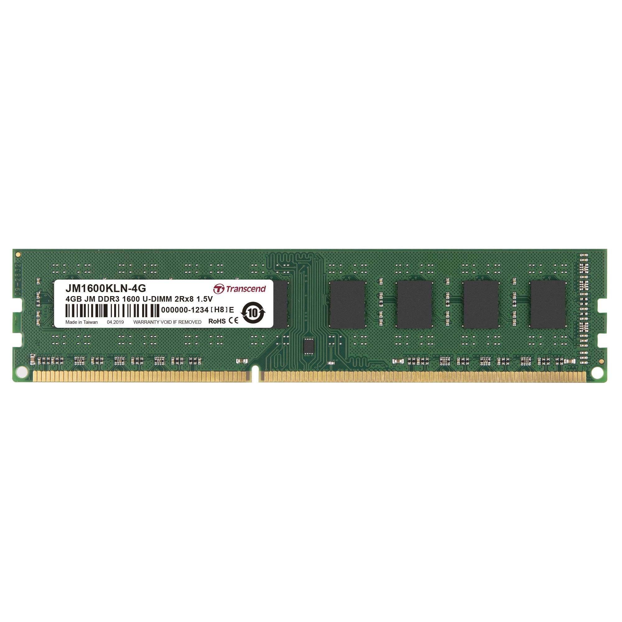 Transcend JetRAM - DDR3 - Modul - 4 GB - DIMM 240-PIN