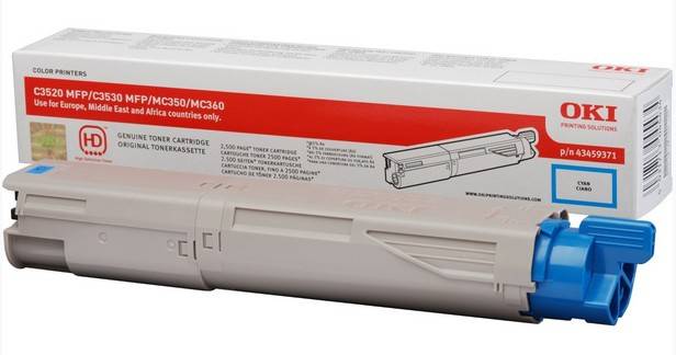 OKI - Cyan - Original - Tonerpatrone - für OKI MC350, MC360