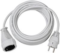 Brennenstuhl 1168460 Strom Verlängerungskabel Weiß 10.00 m H05VV-F 3G 1,5 mm²
