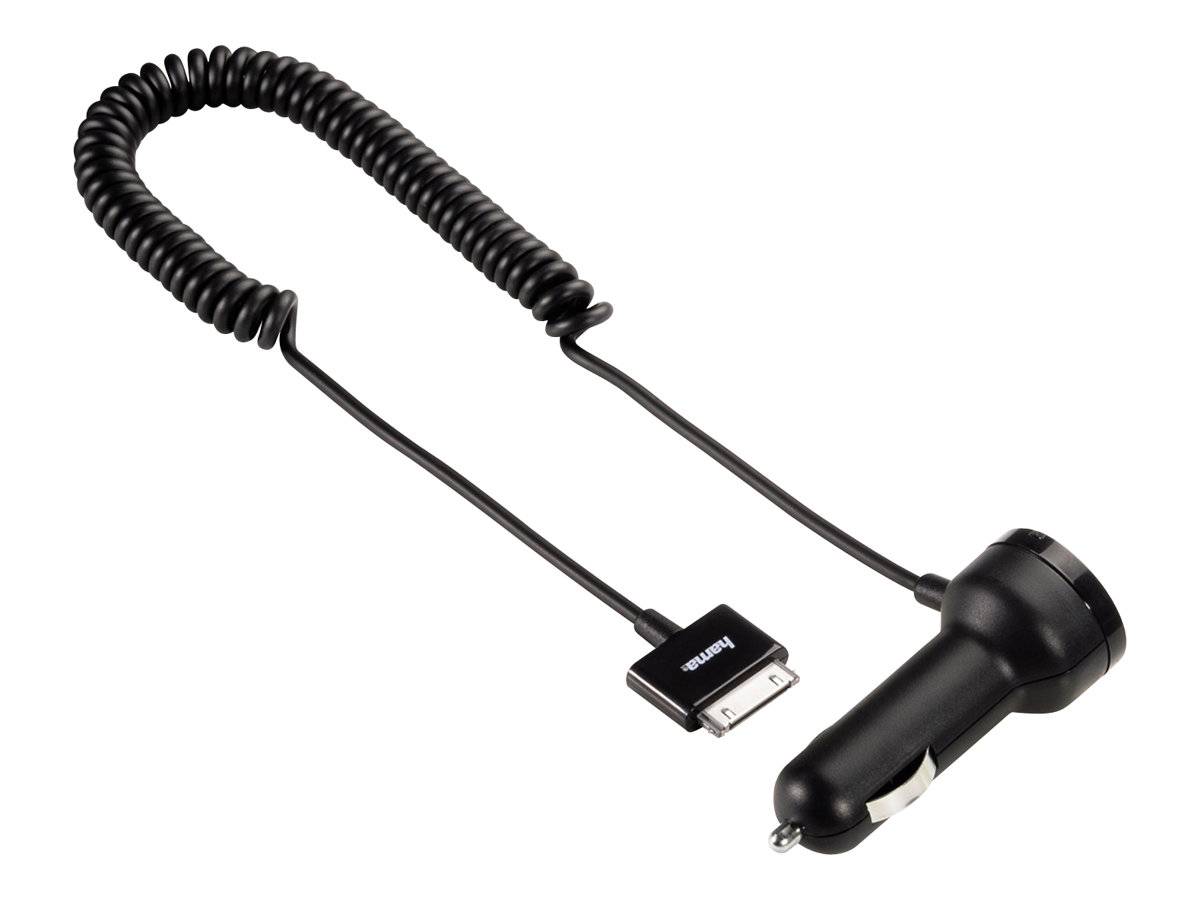 hama 00093732 Kfz-Ladekabel mit abgewinkeltem miniUSB, 1A
