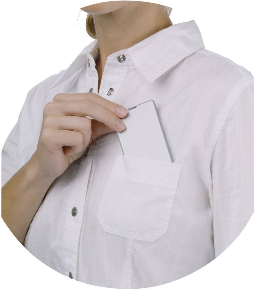 Eschenbach 152111 Easy Pocket Handlupe mit LED-Beleuchtung Vergrößerungsfaktor: 3 x