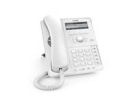 SNOM D715 Desk Telephone weiss Schnurgebundenes Telefon, VoIP PoE LC-Display Weiß