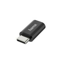hama 00200310 USB-OTG-Adapter, USB-C-Stecker - Micro-USB-Buchse, USB 2.0, 480 Mbit/s