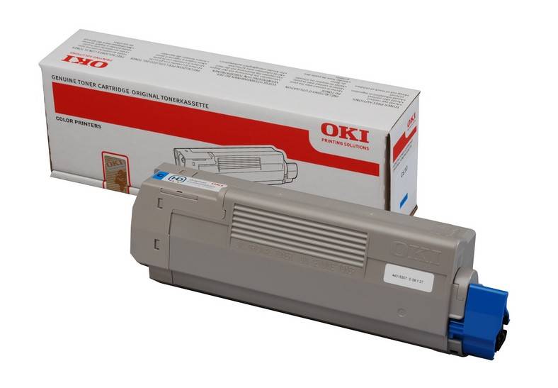 OKI - Cyan - Original - Tonerpatrone - für C610dn