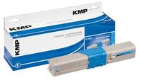 KMP Toner ersetzt OKI 44469706 Kompatibel Cyan 2000 Seiten O-T28 1333,0003