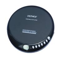 Denver DM-24 Tragbarer CD-Player CD, CD-ROM, CD-RW Schwarz