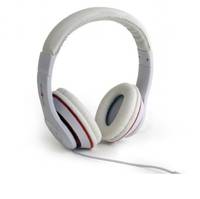 Gembird Los Angeles On Ear Kopfhörer kabelgebunden Weiß Headset