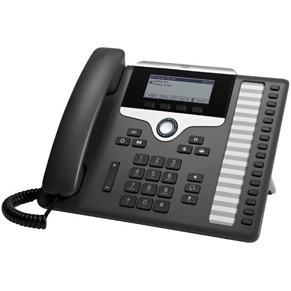 Cisco CP-7861-3PCC-K9= Systemtelefon,VoIP LC-Display Anthrazit