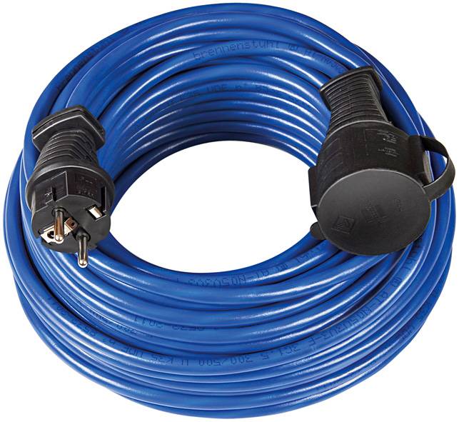 Brennenstuhl 1169810 Strom Verlängerungskabel Blau 10.00 m N05V3V3-F 3G 1,5 mm²