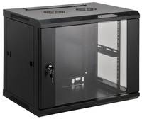 Intellinet 712071 19 Zoll Netzwerkschrank (B x H x T) 600 x 500 x 600mm 9 HE Schwarz (RAL 9005)