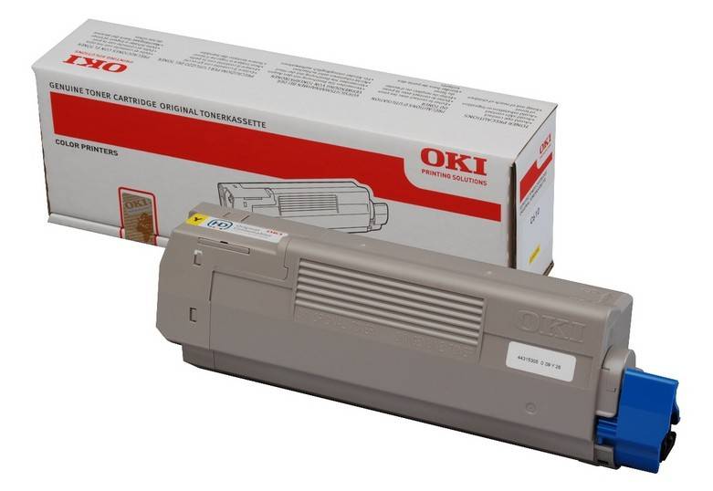 OKI - Gelb - Original - Tonerpatrone - für C610dn
