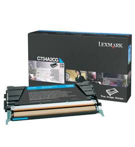 Lexmark - Cyan - Original - Tonerpatrone LCCP
