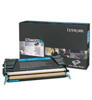Lexmark - Cyan - Original - Tonerpatrone LCCP