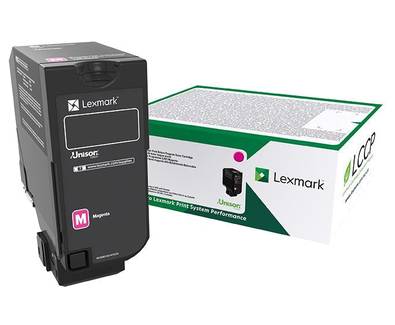 Lexmark Rückgabe Tonerkassette CS727 CS728 CX727 Original Magenta 10000 Seiten 75B20M0