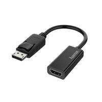 hama 00200335 Video-Adapter, DisplayPort-Stecker - HDMI™-Buchse, Ultra-HD 4K