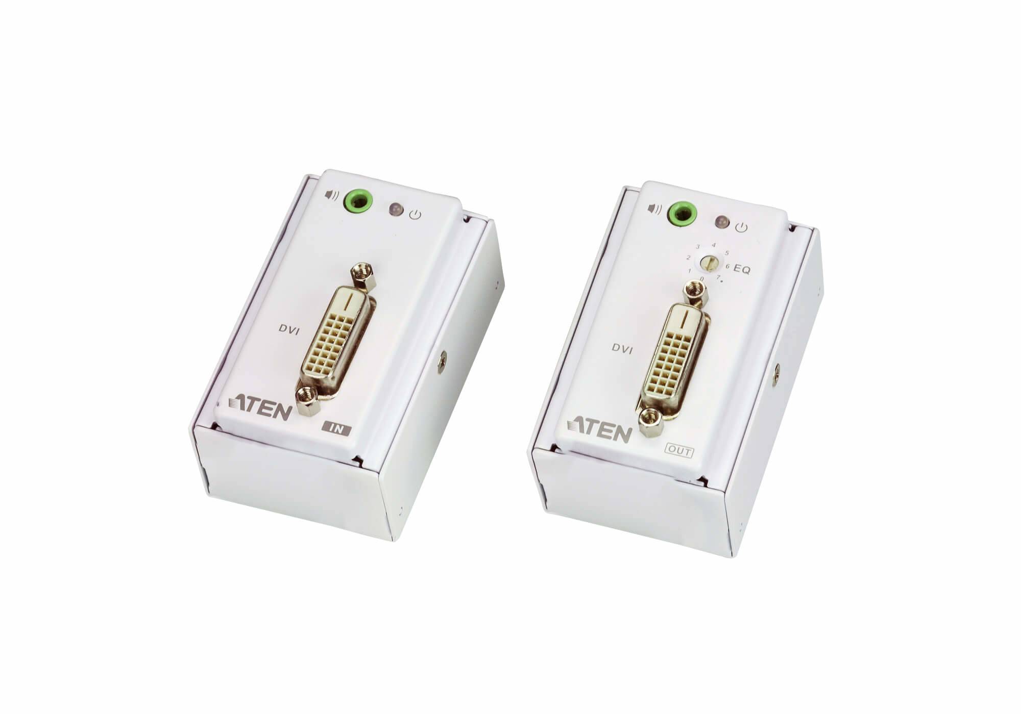 ATEN VE607 DVI/Audio Cat5 Extender Wandplatte
