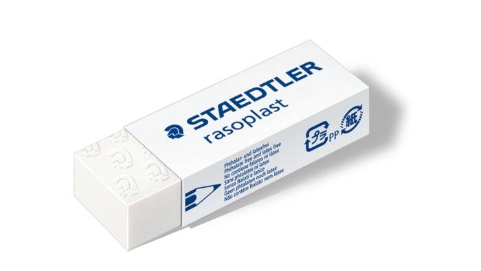 Staedtler Rasoplast, Weiß, 23 mm, 13 mm, 65 mm, 20 Stück(e)