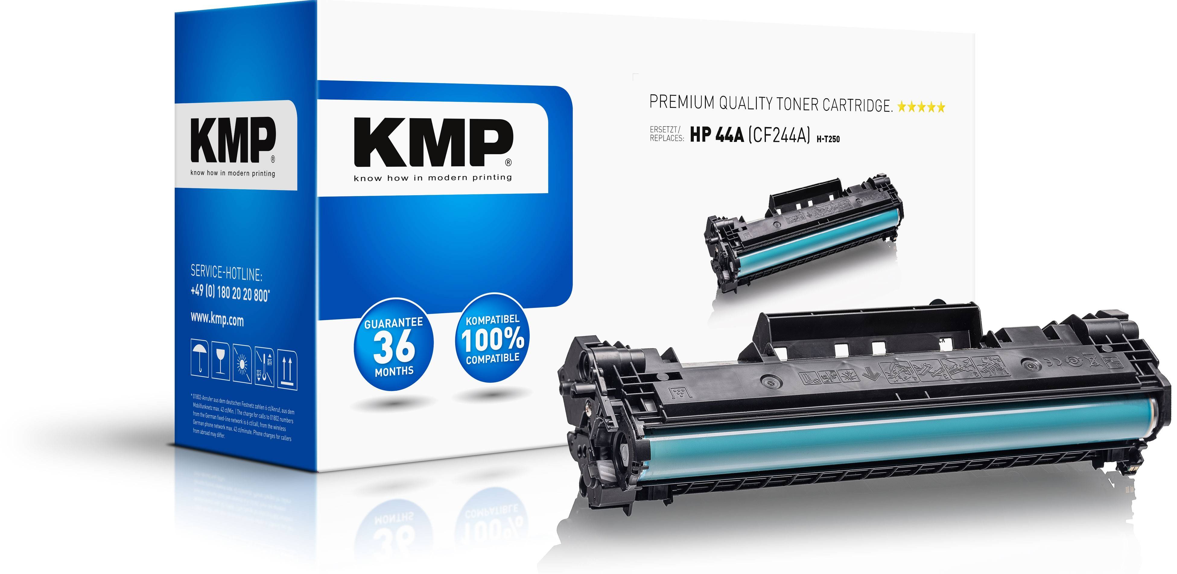 KMP Toner ersetzt HP 44A, CF244A Kompatibel Schwarz 1000 Seiten 2551,0000