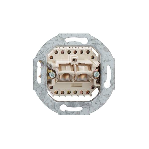 Rutenbeck UAE 8/8(8/8)Up 0 Netzwerkdose Unterputz Einsatz CAT 3 Weiß