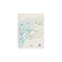 Spiralblock A5 Greenline 70 Blatt kariert gelocht Ginkgo