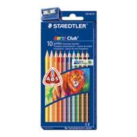 STAEDTLER Farbstift Noris Club jumbo 128 NC10 sort. 10 St./Pack.