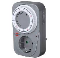 Brennenstuhl 1506590 Steckdosen-Timer analog Tagesprogramm 1 , 120 min 3680 W IP20