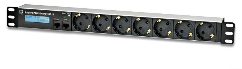 GUDE Expert PDU Energy 8311-1 - Stromverteilungseinheit (Rack - einbaufähig)