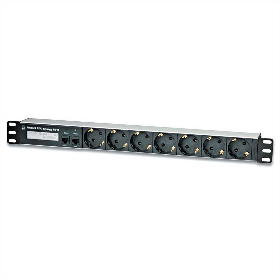 GUDE Expert PDU Energy 8311-1 - Stromverteilungseinheit (Rack - einbaufähig)