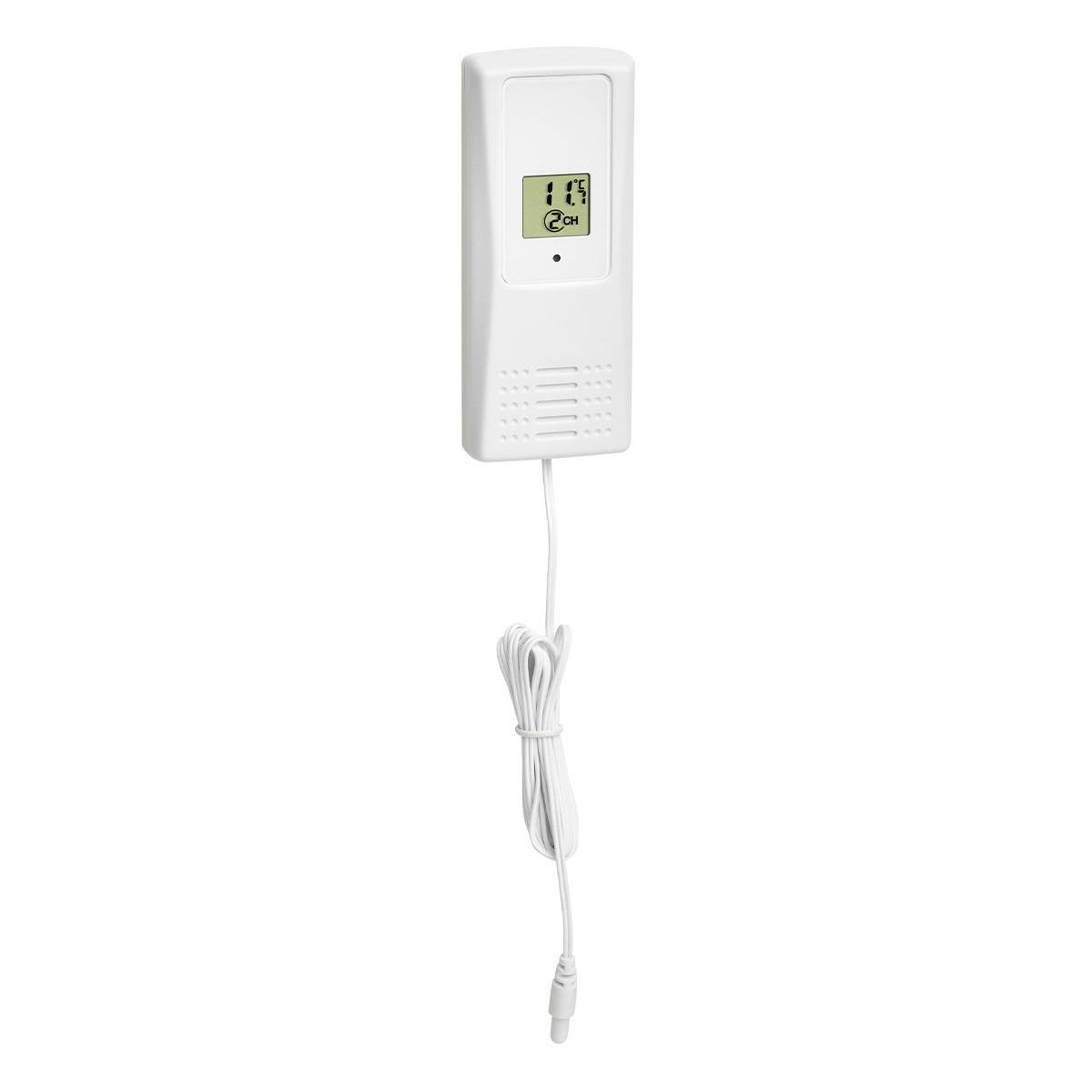 TFA Dostmann TRIO Funk-Thermometer Anthrazit