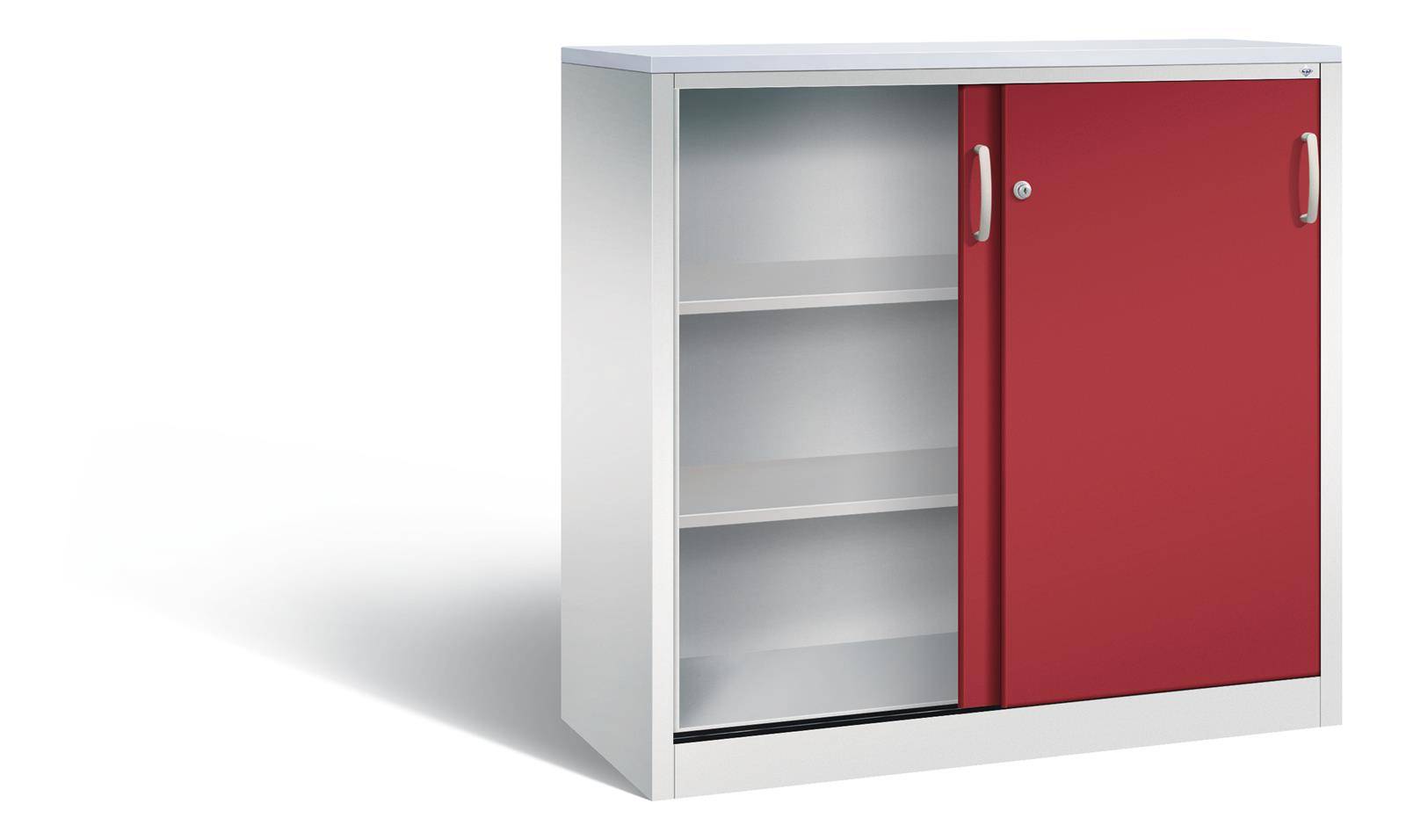 C+P Sideboard mit Schiebetüren Acurado, H1200xB1200xT500mm
