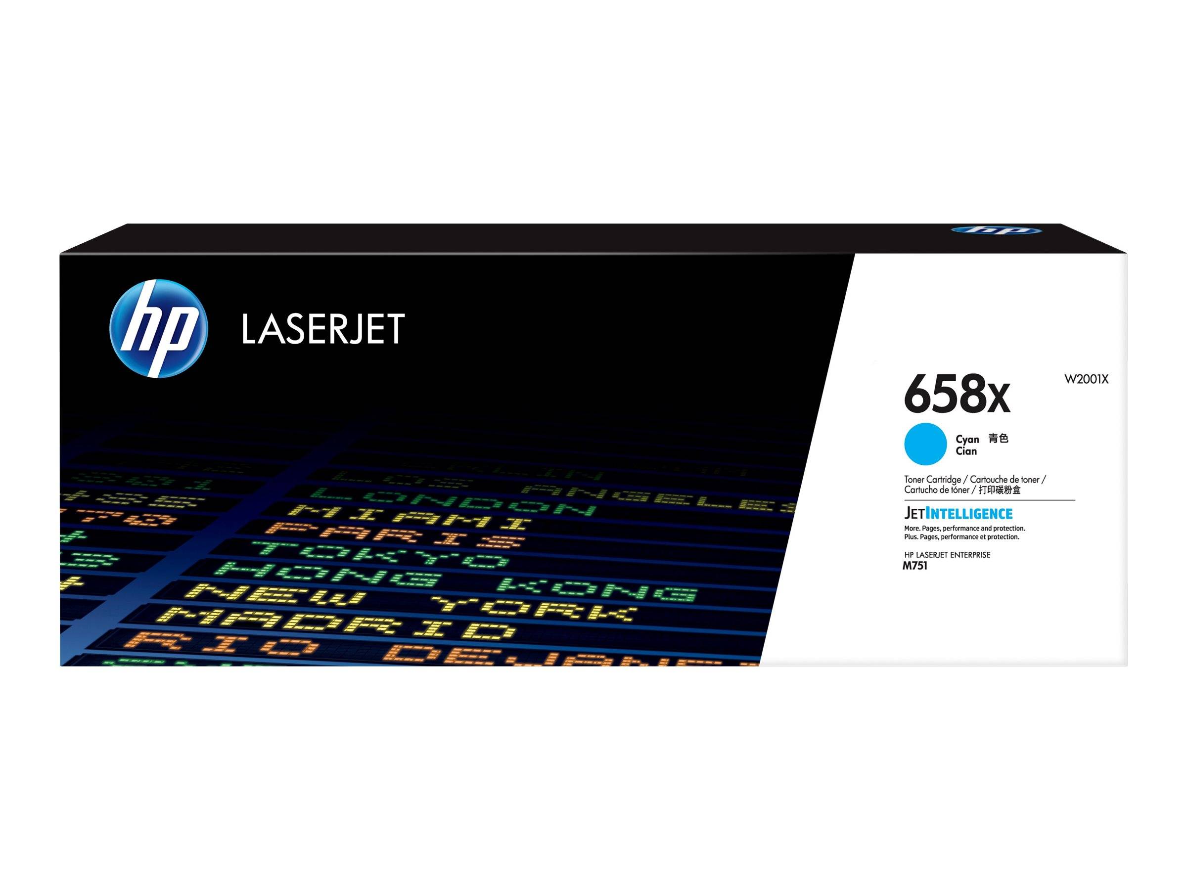 HP Toner 658X Original Cyan 28000 Seiten W2001X