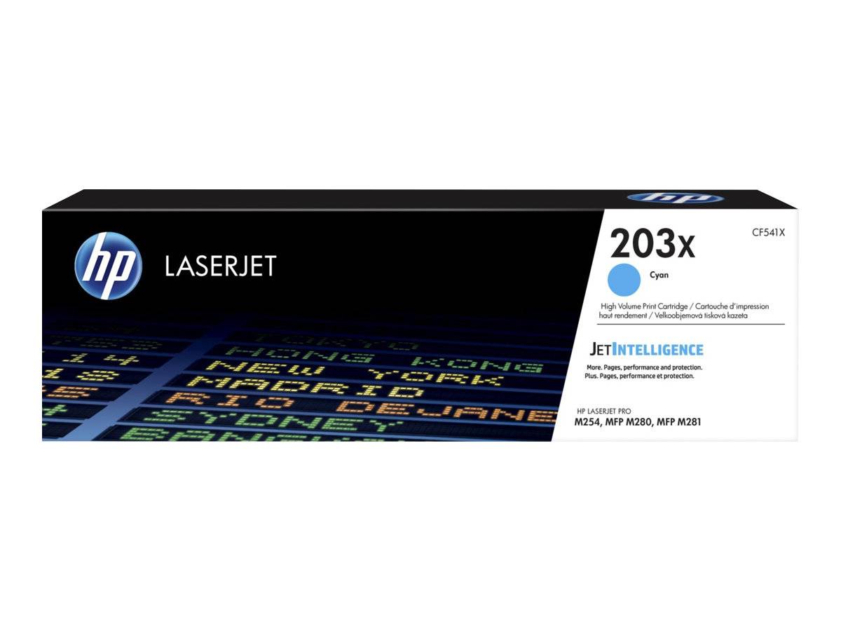 HP Toner 203X Original Cyan 2500 Seiten CF541X
