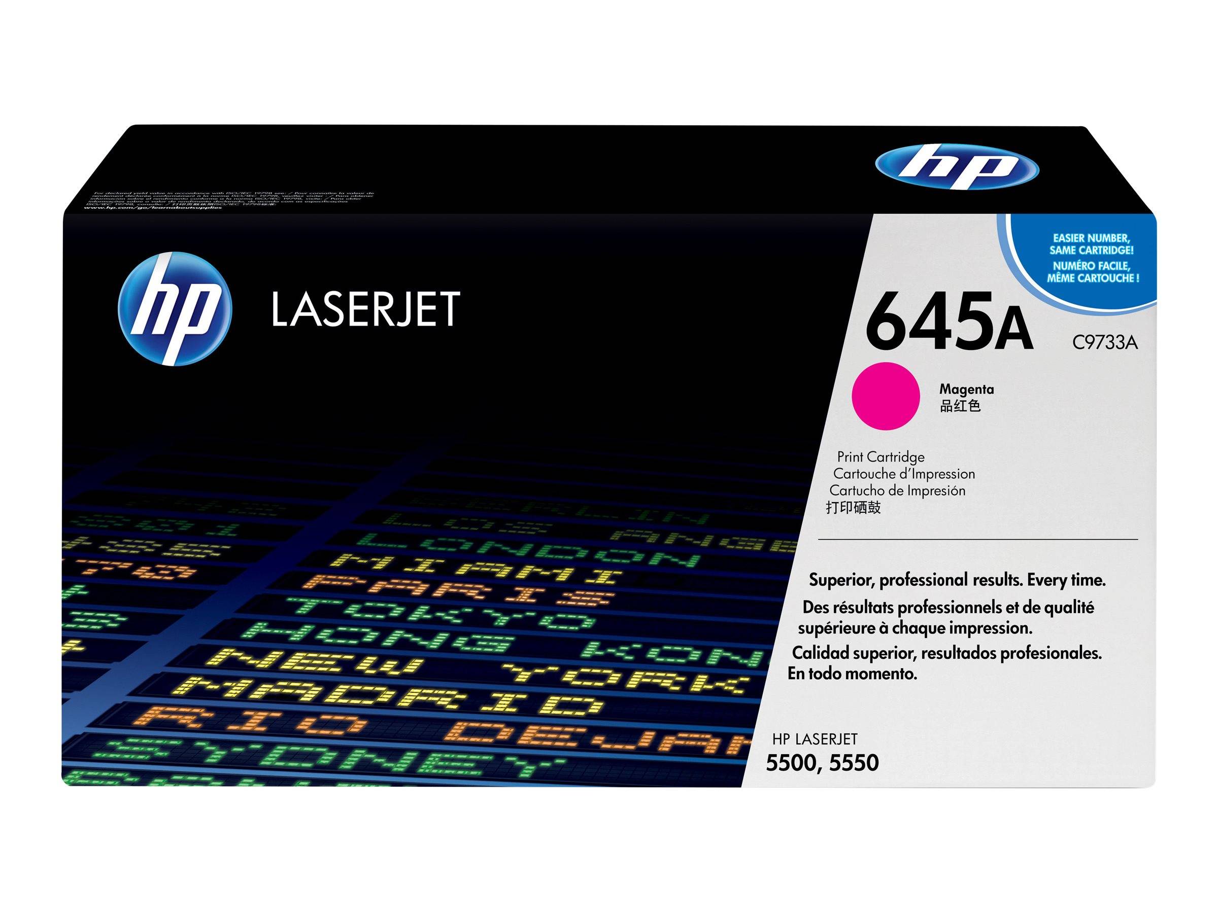HP Toner 645A Original Magenta 12000 Seiten C9733A