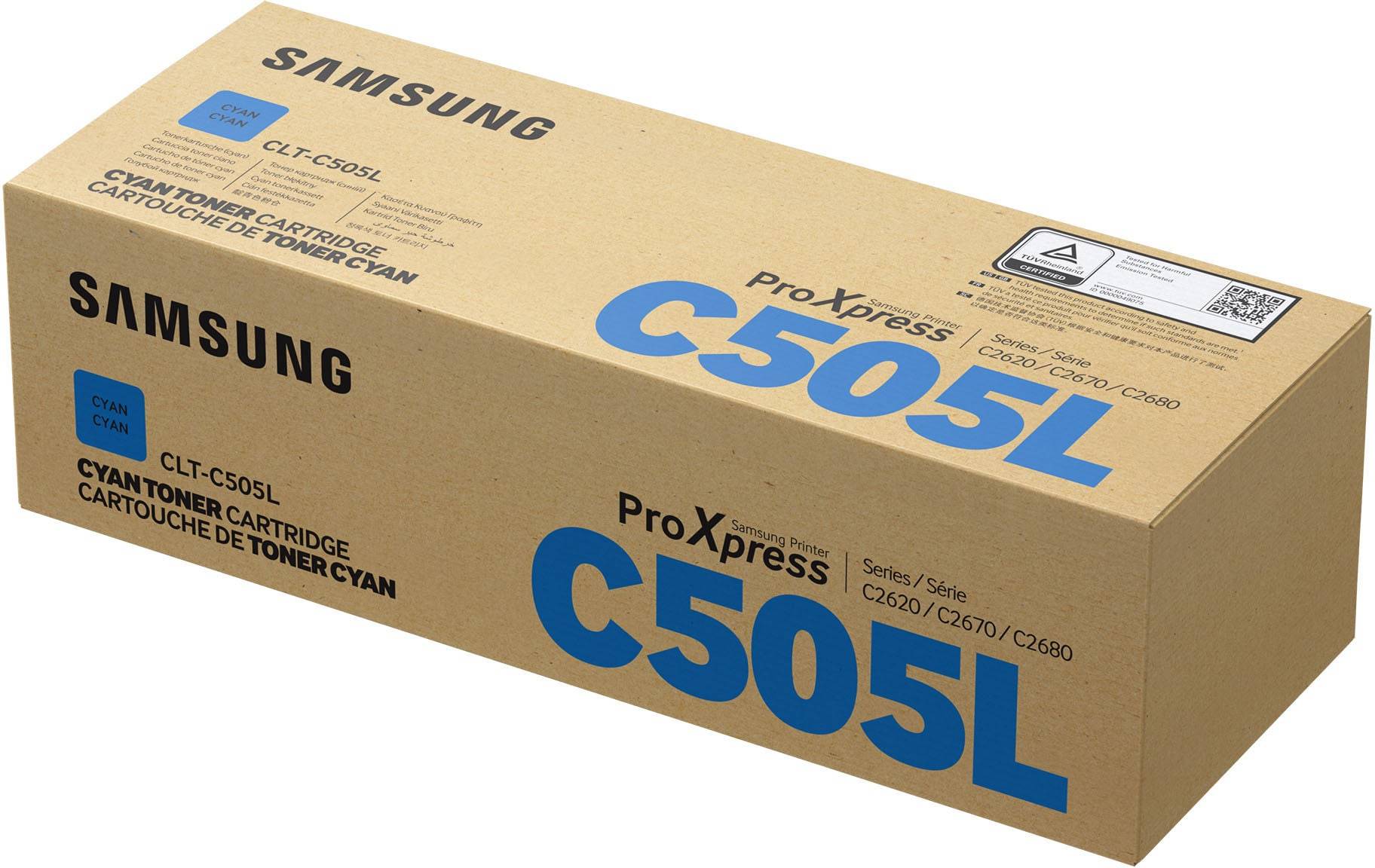 HP Toner Samsung CLT-C505L Original Cyan 3500 Seiten SU035A