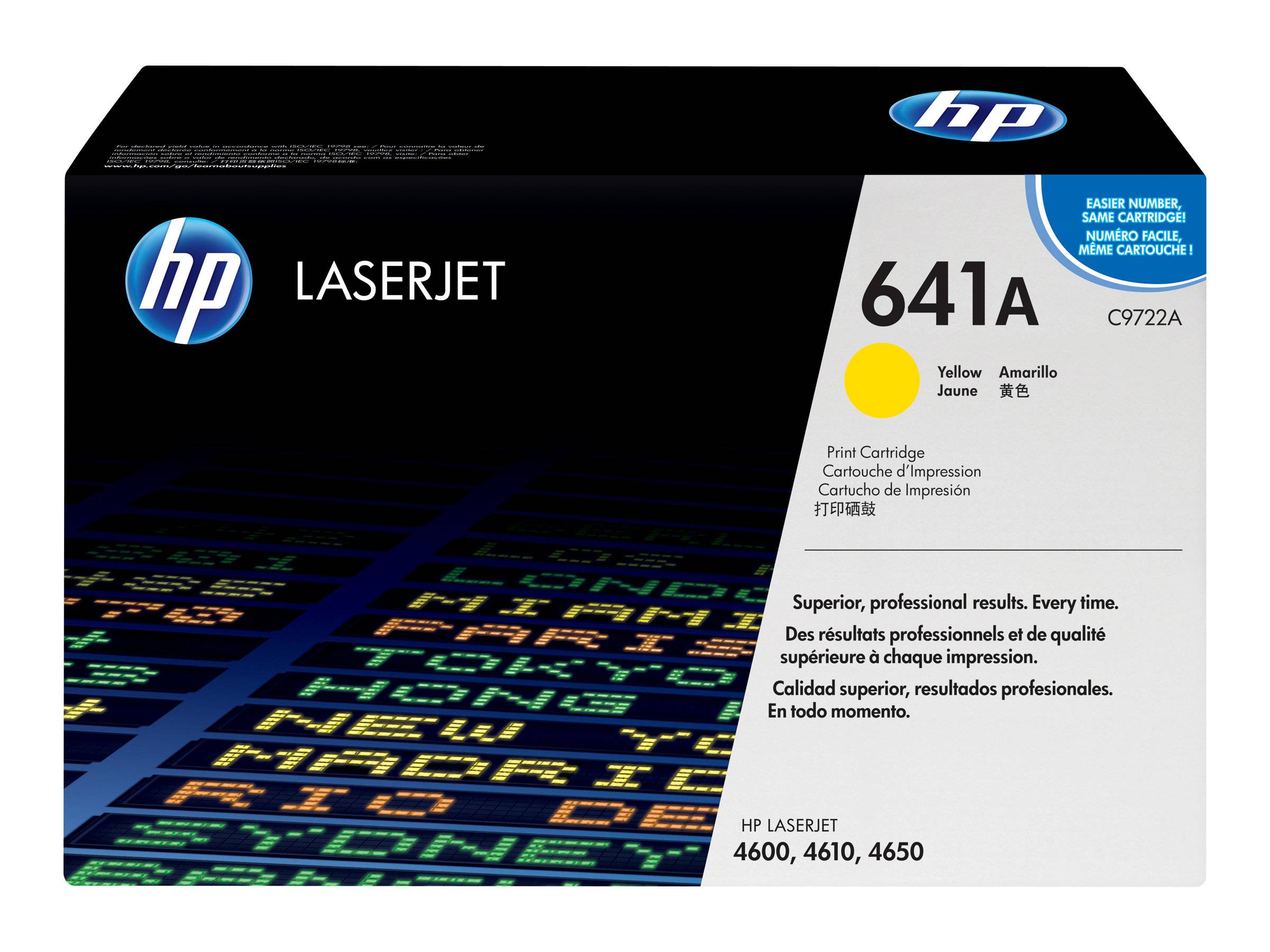 HP 641A - Gelb - Original - LaserJet - Tonerpatrone (C9722A)