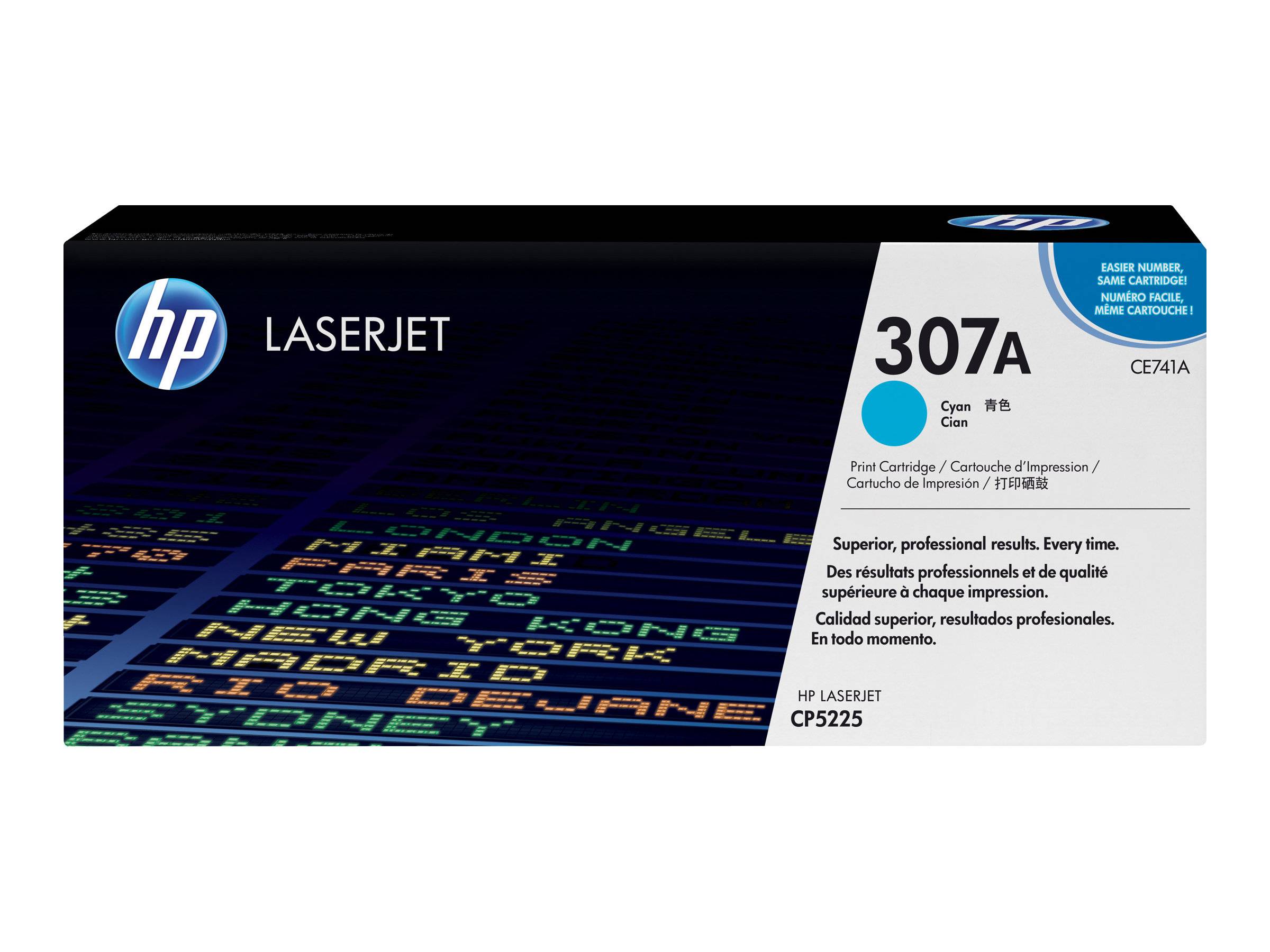 HP Toner 307A Original Cyan 7300 Seiten CE741A