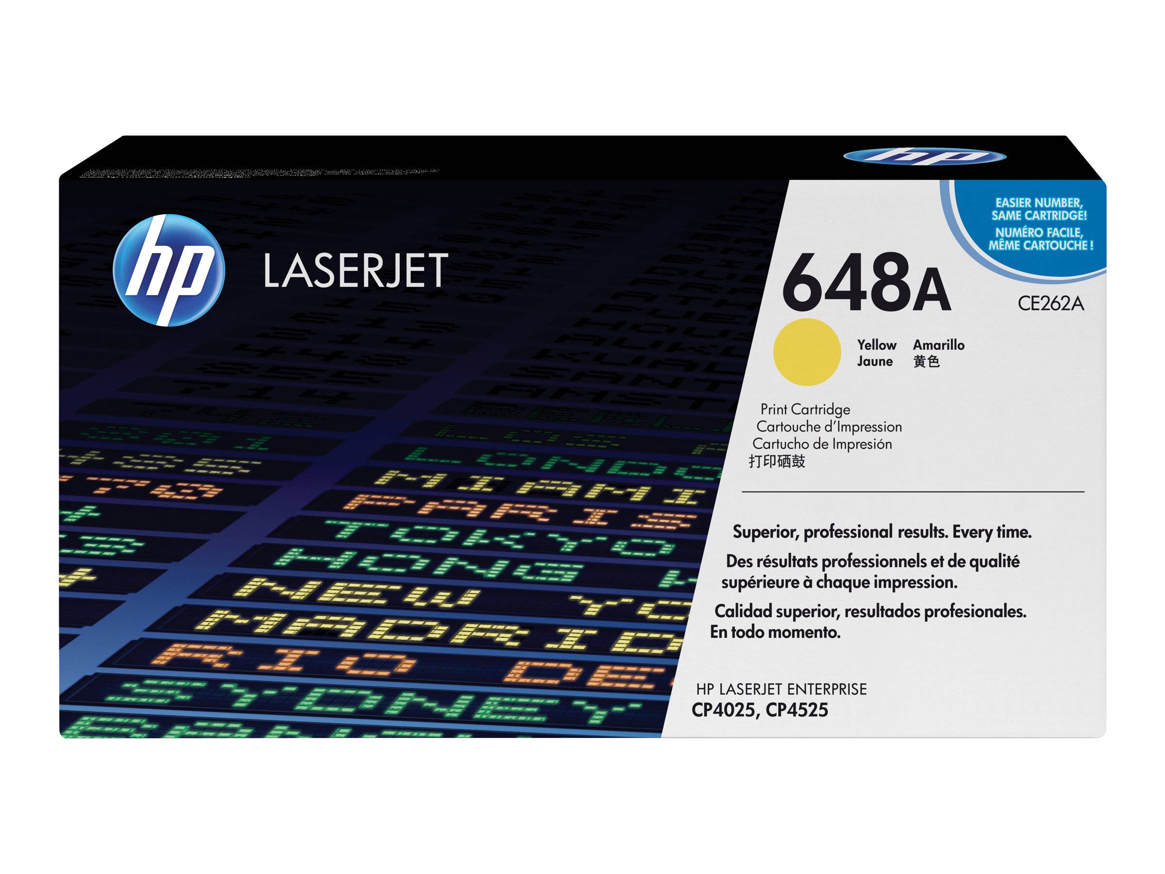 HP Toner 648A Original Gelb 11000 Seiten CE262A