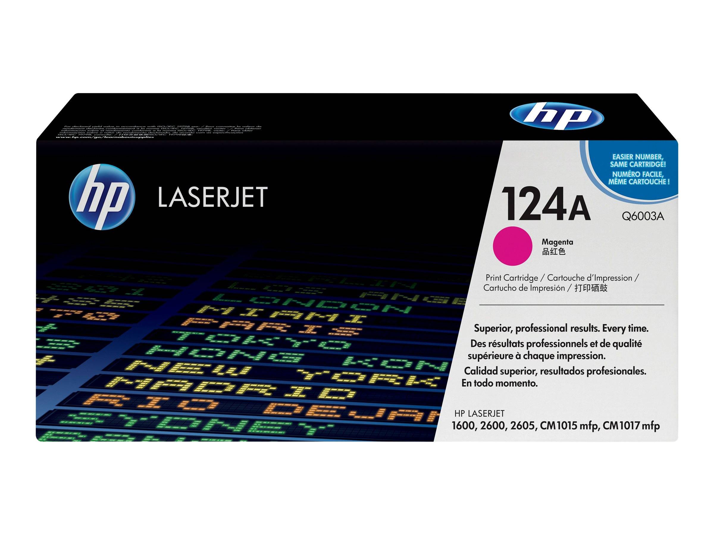 HP Tonerkassette 124A Original Magenta 2000 Seiten Q6003A