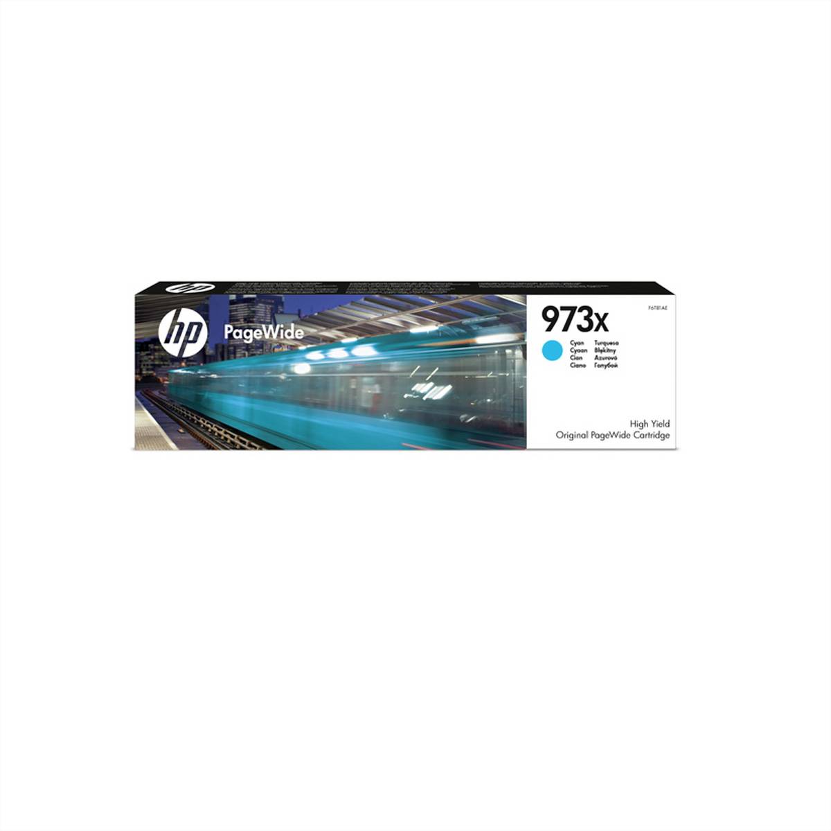 HP Druckerpatrone 973X Original Cyan F6T81AE Tinte