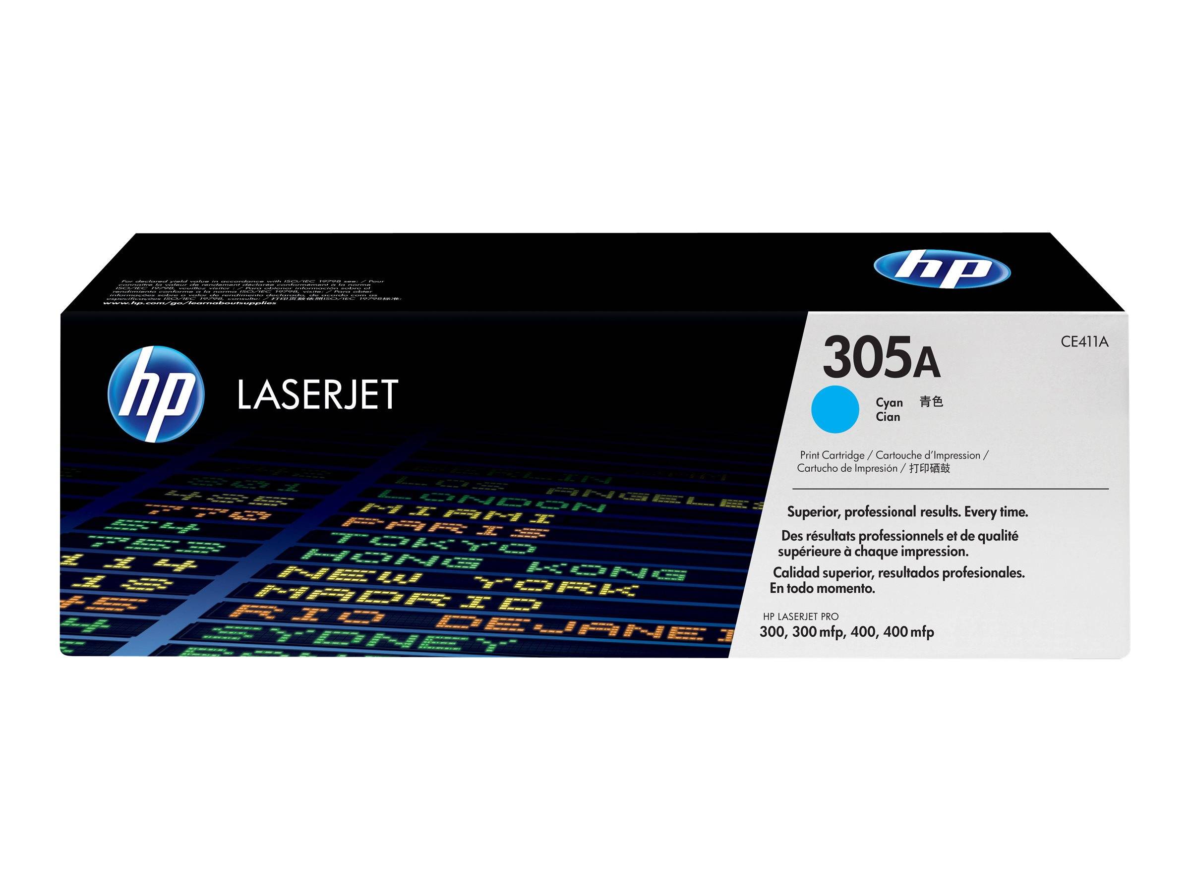 HP Toner 305A Original Cyan 2600 Seiten CE411A