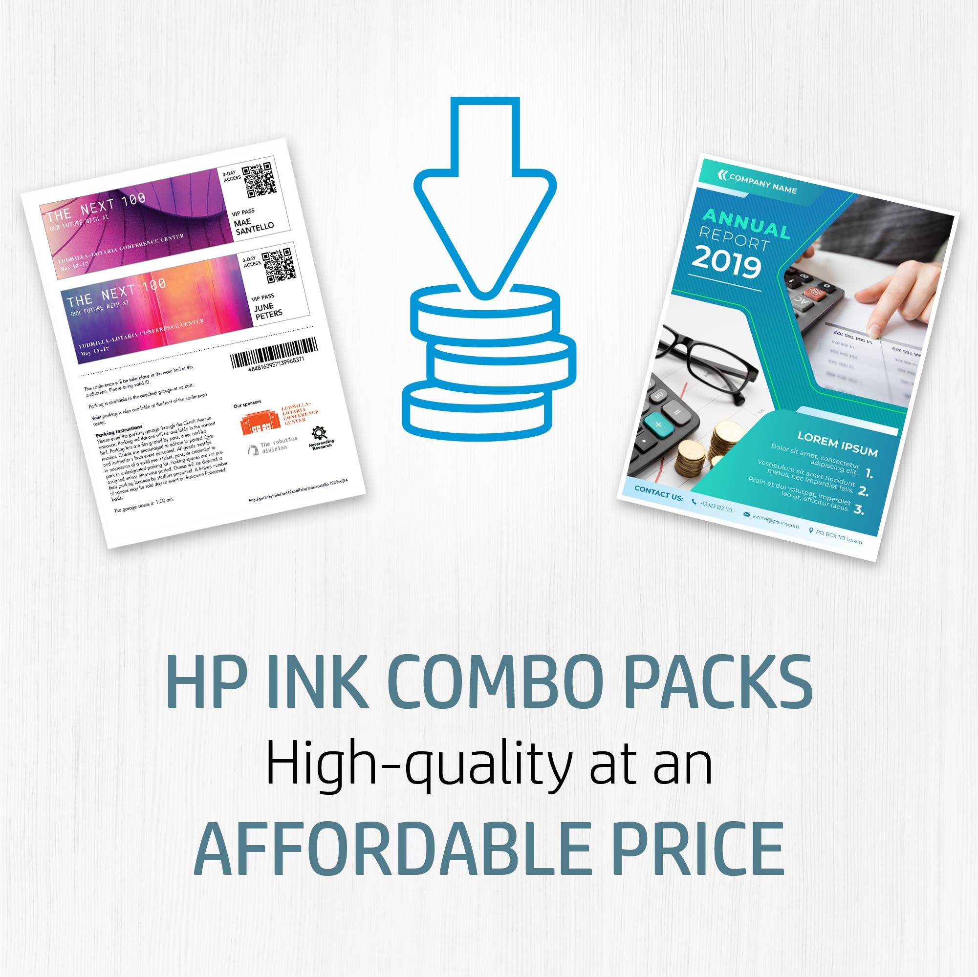 HP 953 Druckerpatrone 4er-Pack Original Schwarz, Cyan, Magenta, Gelb 6ZC69AE Tinte