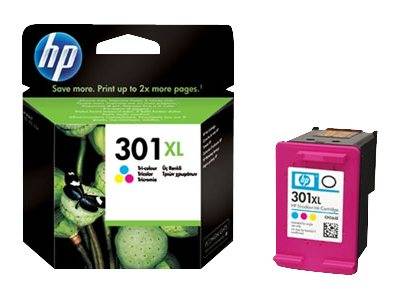 HP 301XL - 6 ml - Hohe Ergiebigkeit - Farbe (Cyan, Magenta, Gelb)