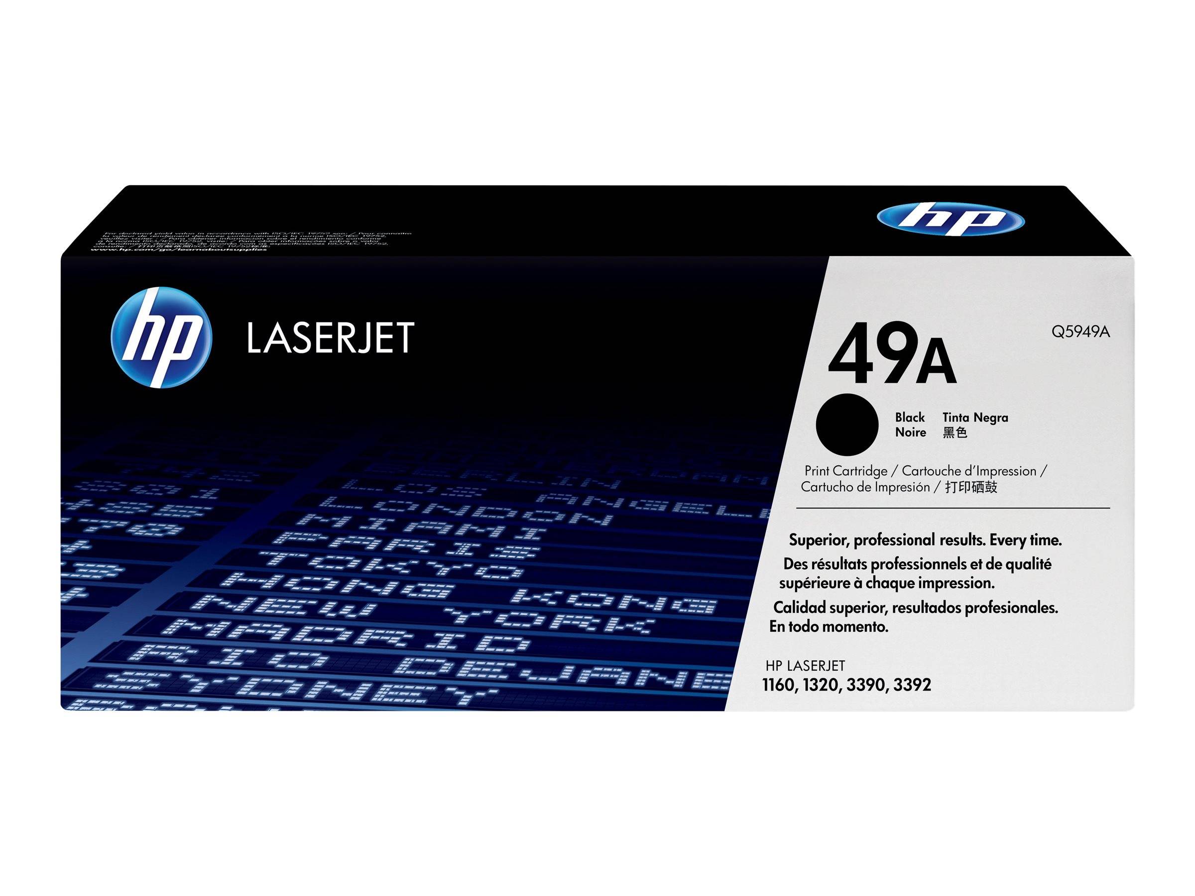 HP Toner 49A Original Schwarz 2500 Seiten Q5949A