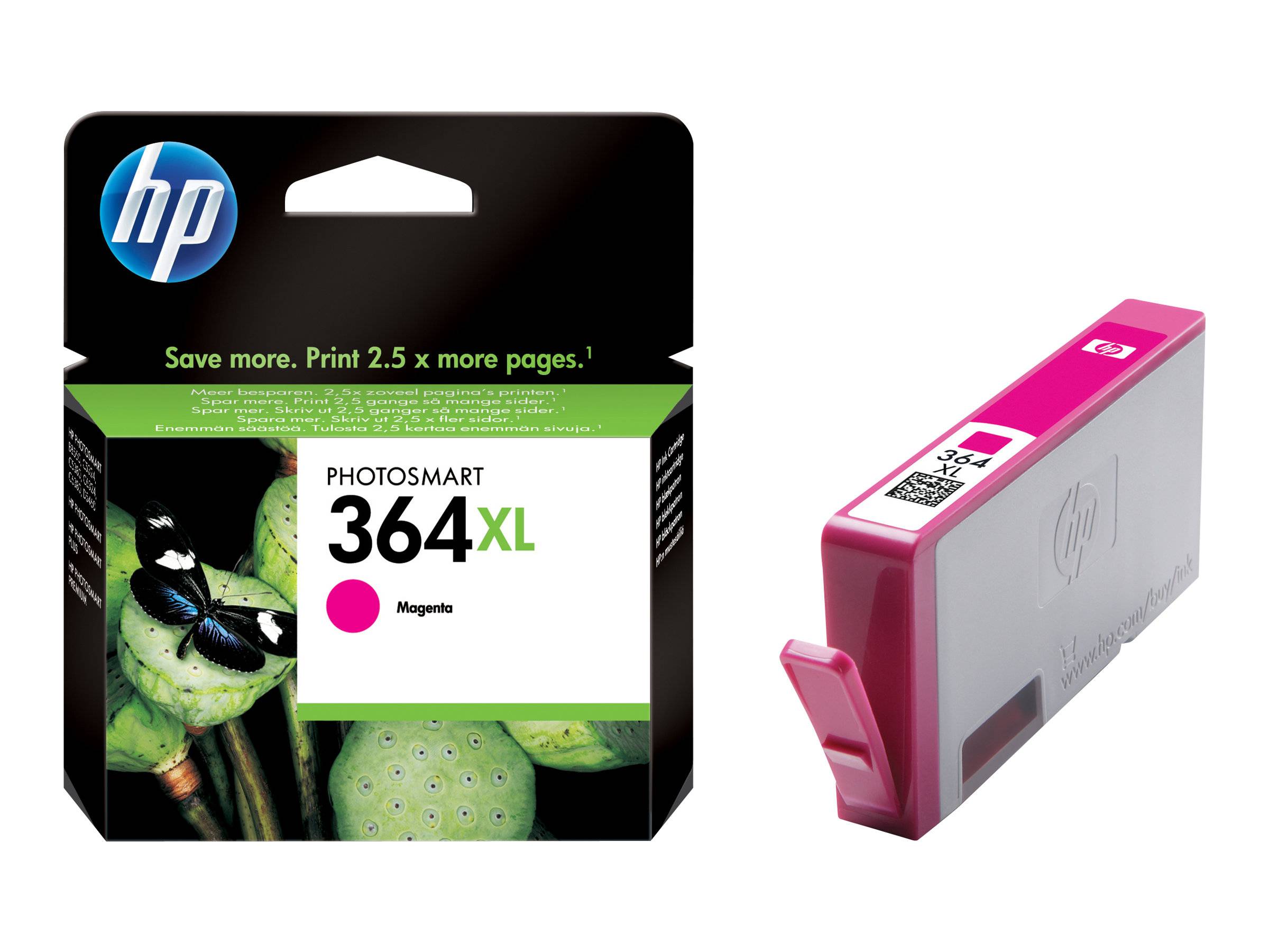 HP Druckerpatrone 364 XL Original Magenta CB324EE