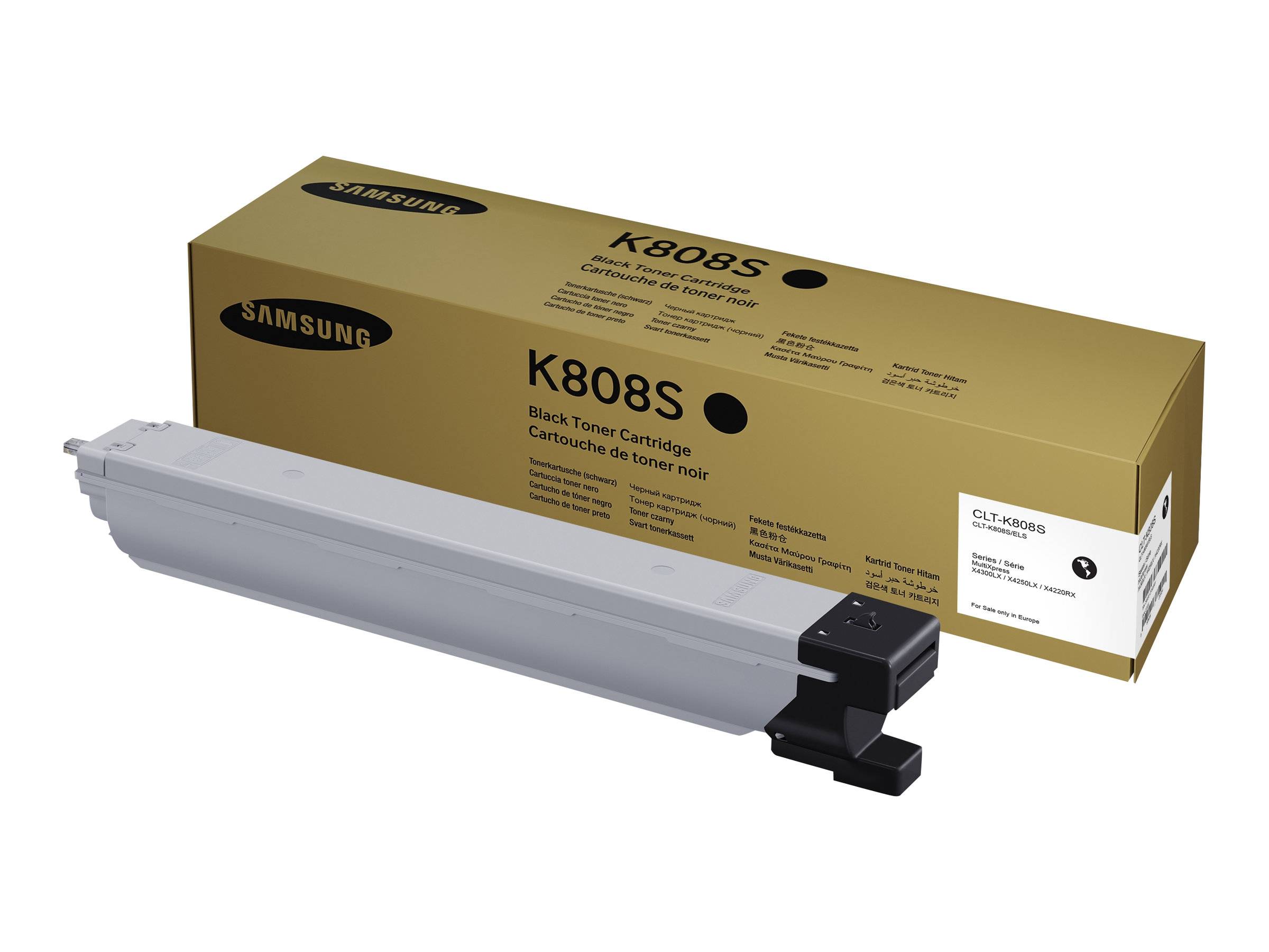 HP - Samsung CLT-K808S - Schwarz - Original - Tonerpatrone (SS600A)