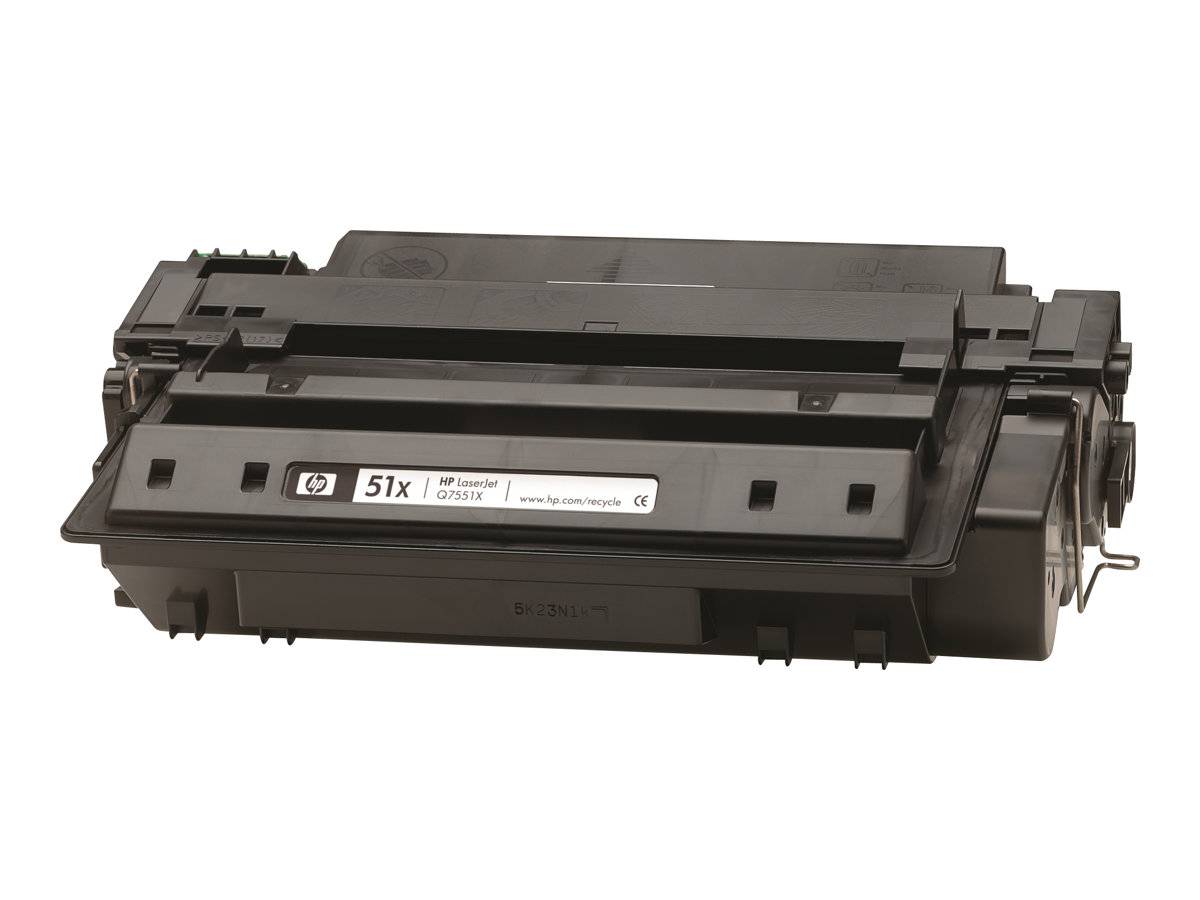 HP 51X - Hohe Ergiebigkeit - Schwarz - original - LaserJet - Tonerpatrone (Q7551X)