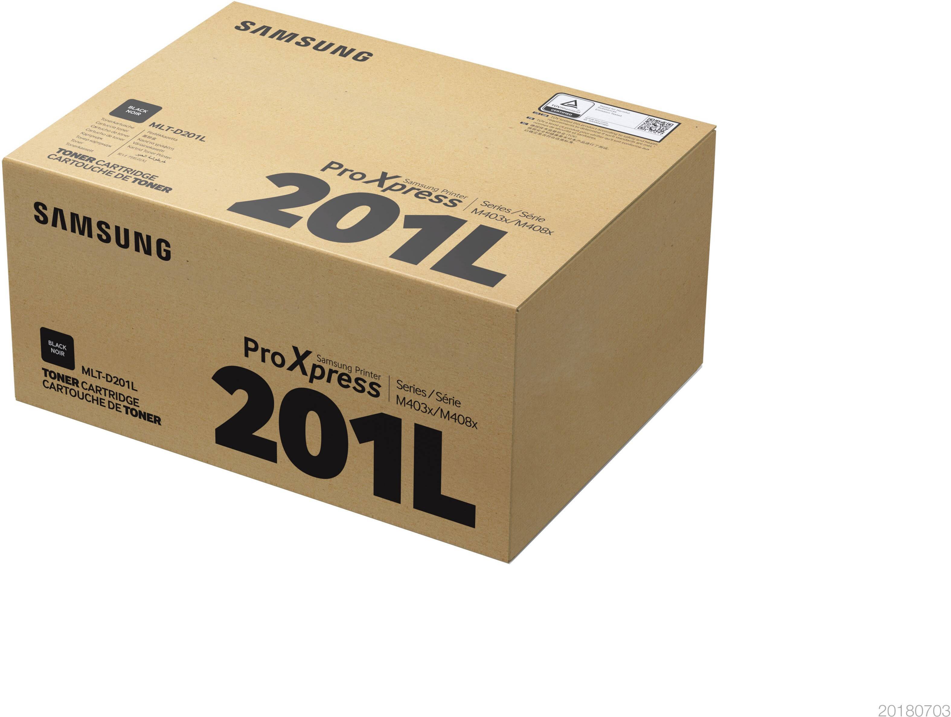 HP Toner Samsung MLT-D201L Original Schwarz 20000 Seiten SU870A