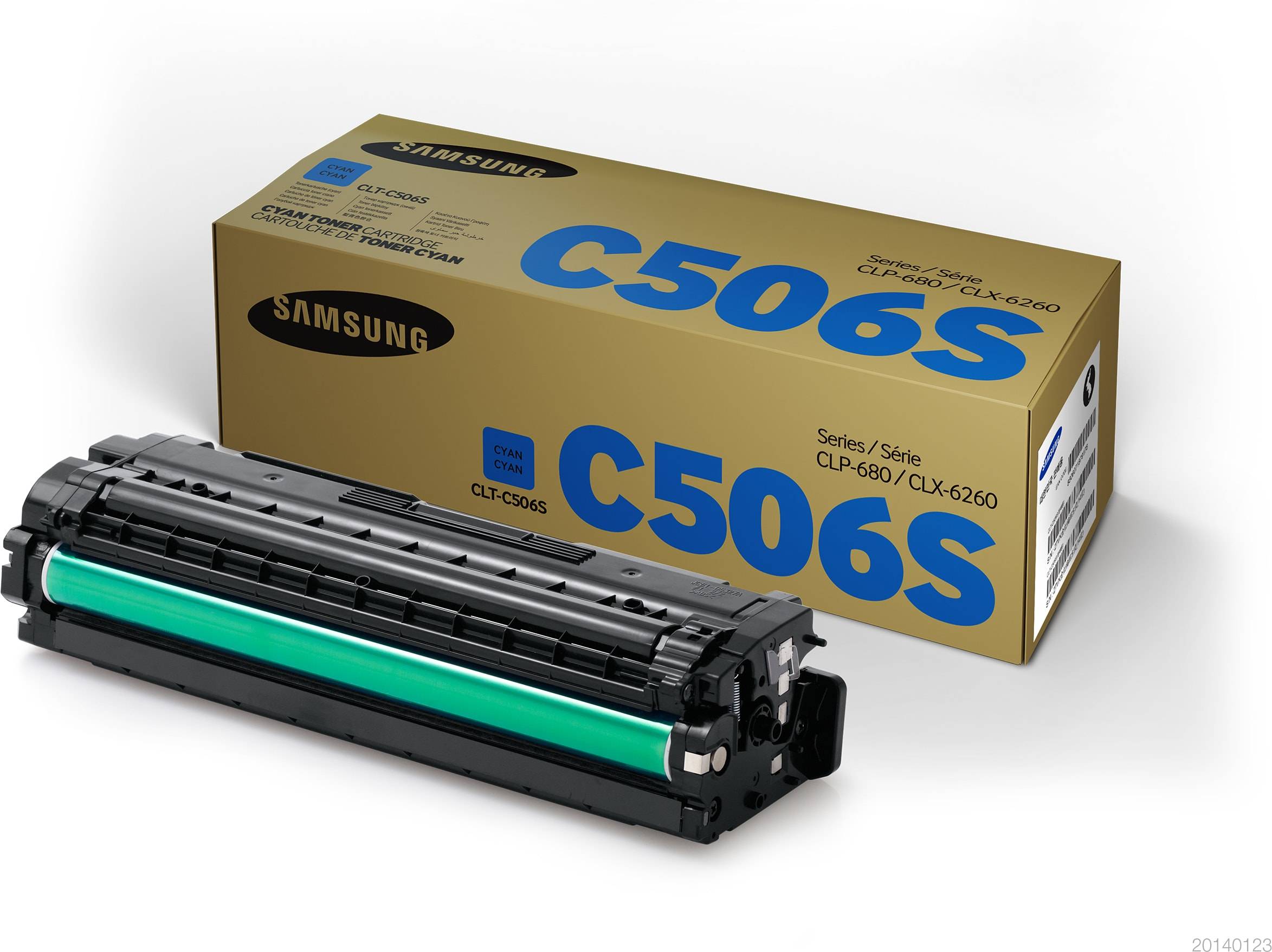 HP Toner Samsung CLT-C506S Original Cyan 1500 Seiten SU047A