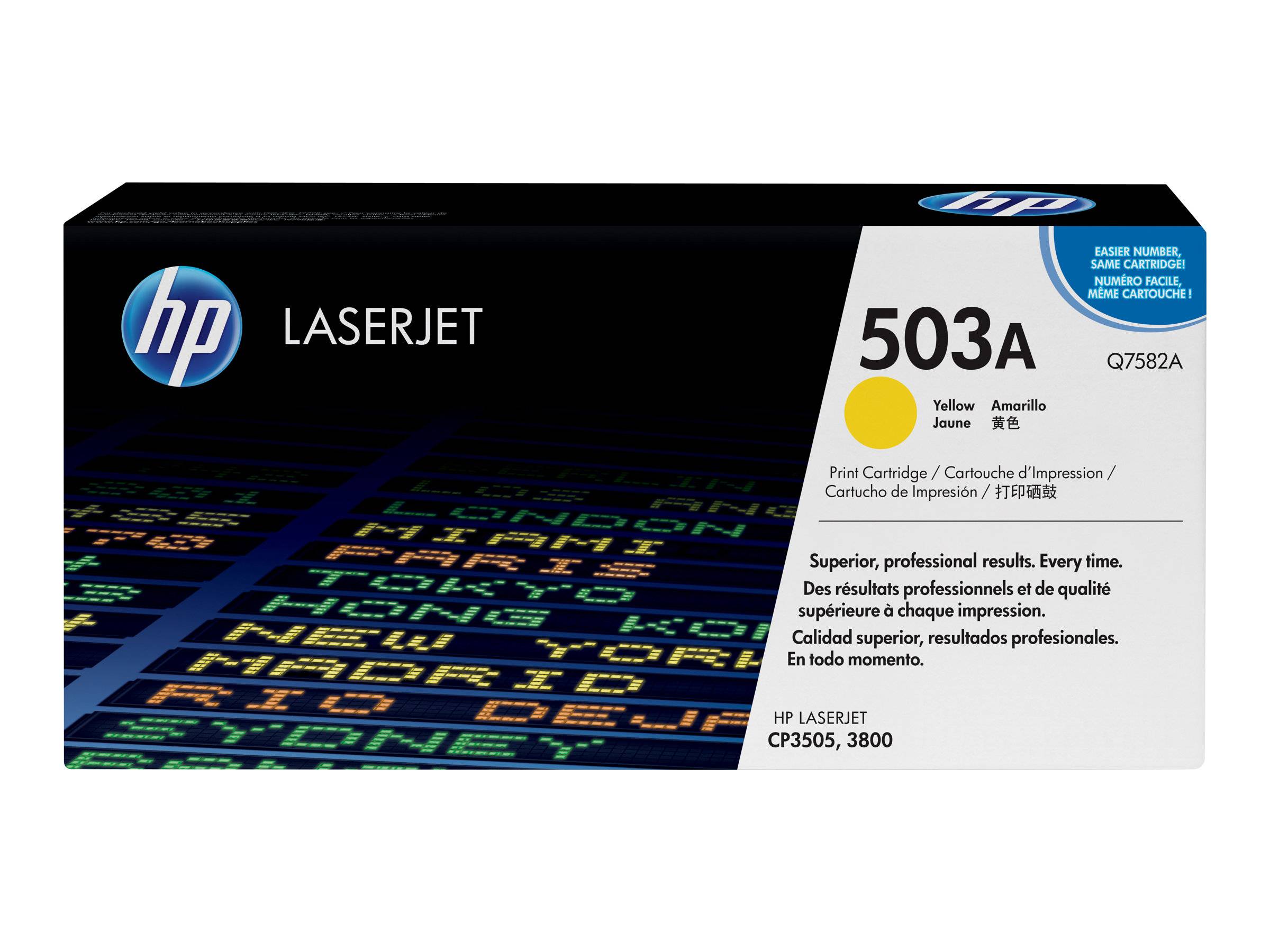 HP 503A - Gelb - Original - LaserJet - Tonerpatrone (Q7582A)